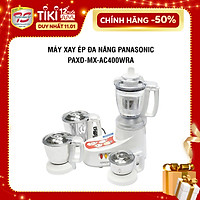 Máy Xay Ép Đa Năng Panasonic PAXD-MX-AC400WRA – 1.0 Lít - Hàng chính hãng