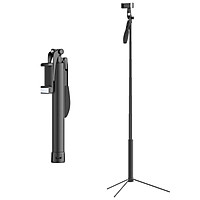 Ulanzi MT-53 Extendable Selfie Stick Tripod Aluminum Alloy Anti-shake 360° Rotating Max. Height 160cm/63in with Phone
