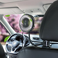 Car Creative Adjustable Fan Portable Usb Electric Fan Cooling Mini Fan