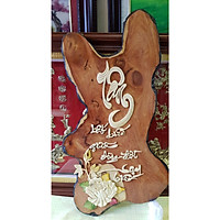 TRANH GỖ NGHỆ THUẬT CHỮ THƯ PHÁP.