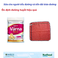 Sữa Bột Värna Diabetes Lon 850g của Nutifood Thụy Điển - Dành cho người tiểu đường. Tặng kèm khăn mặt bông mềm mịn.