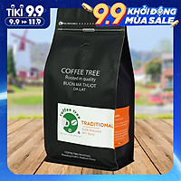 Cà phê bột Robusta nguyên chất 100% 500gr - Coffee Tree thơm ngon, đậm đà
