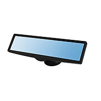 Rear View Mirror, Universal Car Truck Mirror 360°Adjustable Interior RearView Mirror with Suction Cup, 248*75mm