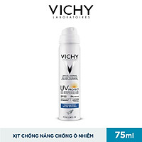 Xịt Chống Nắng Chống Ô Nhiễm Vichy UV Protect Invisible Mist SPF50 PA++++ 75ml