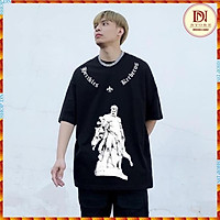 Áo thun tay lỡ Thần Zeus đen, áo T Shirt in hình nam nữ unisex, MSW Town hot trend 0nlshop