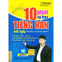 10 Phút Tự Học Tiếng Hàn Mỗi Ngày (Tặng Thước Đo Chiều Cao, Thị Lực Cho Bé)