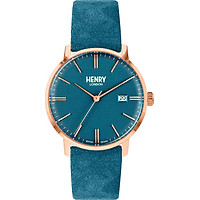 Đồng Hồ Unisex Henry London HL40-S-0372 - Dây Da