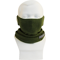 Khăn Khẩu trang Đa năng cho Trẻ em _Yvette LIBBY N'guyen Paris_ Màu Xanh rêu (Greenery)_Cotton Mélange hữu cơ (Organic), Chống nắng với 15-50 UPF