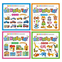 Combo Tron Bộ Bé Khéo Tay – Đồ Chơi Ngộ Nghĩnh+Bé Khéo Tay – Phương Tiện Giao Thông+Bé K