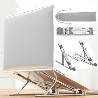 Giá Đỡ Laptop, Máy Tính Bảng Hợp Kim Nhôm 7 Mức Điều Chỉnh Chiều Cao Thông Thoáng Hỗ Trợ Tản Nhiệt Hàng Chính Hãng Tamayoko
