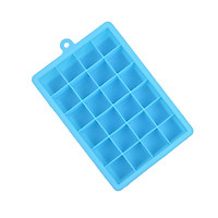 24 Grid Silicone Ice Cube Tray Molds DIY Desert Cocktail Juice Maker Square Mould