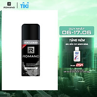 Xịt Ngăn Mùi Toàn Thân Romano Gentleman 150ml