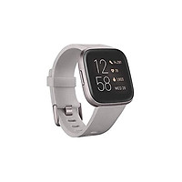Fitbit Versa 2 Health & Fitness Smartwatch with Heart Rate, Music, Alexa Built-in, Sleep & Swim Tracking, Petal/Copper Rose, One Size (S & L Bands Included)