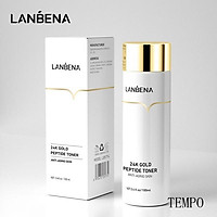 (Hàng Mới Về) Toner Vàng 24k Lanbena Chống Lão Hóa Xóa Nếp Nhăn Dưỡng Ẩm Làm Trắng Và Tái Tạo Làn Da 100ml