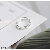 Nhẫn bạc nữ thời trang chất liệu bạc s925 MS47c