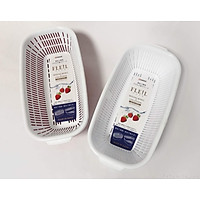 Combo 02 Bộ rổ đựng rau củ đa năng 2 lớp Nakaya Freille 700ml - Made in Japan