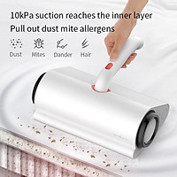 Dụng cụ diệt mạt cầm tay Xiaomi Deerma 10KPa Bộ lọc ba Bộ lọc Máy hút bụi giường trắng CM300 Bộ lọc có thể giặt được để dễ dàng mang theo