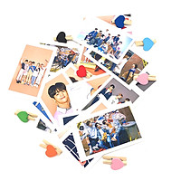 Bộ Ảnh Thẻ Lomo Card Kèm Treo Gỗ Stray Kids