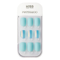 Bộ 30 Móng Tay Gel Tự Dán Press & Go Kiss New York Nail Box - Cool Mint (KPNA04K)