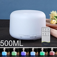 6 LED Colour Changing Ultrasonic Humidifier Air Purifier w/ Remote Control 500ML