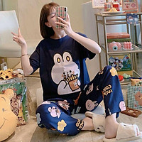 Đồ ngủ, đồ nữ, đồ mặc nhà, đồ bộ, đồ ngủ dễ thương, đồ bộ mặc nhà, bộ đồ ngủ, set bộ mặc nhà, đồ bộ mặc nhà, đồ ngủ nữ Hàng Quảng Châu, Hoạt Hình