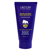 Sữa Rữa Mặt Cho Nam Da Nhờn Và Ngừa Mụn Trắng Da LROCRE (150ml)
