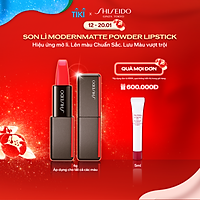 Son Lì Kết Cấu Bột Phấn Shiseido Modernmatte Powder Lipstick (4g)