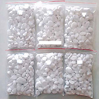 Sỏi trắng trải nền hồ cá cảnh, trang trí cây cảnh.
