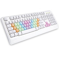 Bàn phím văn phòng nút màu R8 1852 - Hàng Nhập Khẩu
