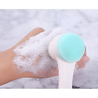 Dụng Cụ Cọ Rửa Mặt 2 Đầu Cầm Tay