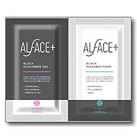 Gói Gel Tẩy Trang Và Sữa Rửa Mặt Than Tre Hoạt Tính, Bùn Khoáng Nhật Bản ALFACE Black Gel and Black Foam, Làm Sạch Bụi Bẩn, Trang Điểm, Hỗ Trợ Giảm Mụn, Chống Oxy Hóa, Ngăn Lão Hóa, Dưỡng Ẩm