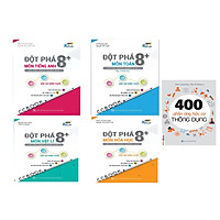 Sách – Combo Trọn Bộ Đột Phá 8+ Khối A (Toán + Lý + Hóa) Tặng 400 Phản Ứng Hữu Cơ Thông D