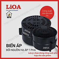 Biến Áp Đổi Nguồn Hạ Áp LiOA - Biến Áp Đổi Nguồn LiOA 200/400/600VA ( Điện Vào 220V- Điện Ra 100/120V)