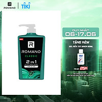 Tắm gội 2 trong 1 Romano Classic cổ điển lịch lãm phiên bản Deluxe nhanh chóng tiện dụng 650gr