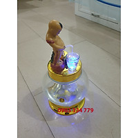 Bình rót rụ tự động chú tiểu thủy tinh cao cấp 2.7 lit