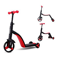 Xe Trượt Scooter, Xe Chòi Chân, Xe Đạp Nadle cho bé Tặng Decal Đo Thị Lực và Chiều Cao