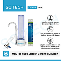 Máy lọc nước Nano Scitech Ceramic (Không dùng điện, không nước thải) - Hàng chính hãng