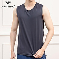 Áo tank-top nam Aristino ATT004S1 regular fit suông nhẹ thoải mái