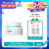 Kem Dưỡng Da Cấp Ẩm Chuyên Sâu Curel Intensive Moisture Care Intensive Moisture Cream (40g)