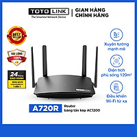 TOTOLINK - A720R - Router băng tần kép AC1200 - Hàng chính hãng