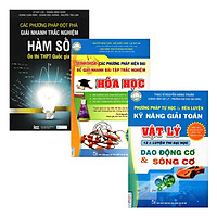 Combo 3 Cuốn Sách Luyện Thi Hay : Toán, Lý, Hóa