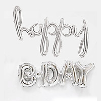 Bong bóng kiếng trang trí sinh nhật Happy B-day Happy Birthday