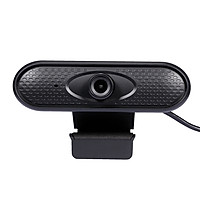 Webcam HD 1080P Không Driver Lấy Nét Tự Động Tích Hợp Micro & Cổng USB Cho Laptop / PC - Đen