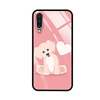 Ốp Lưng Kính Cường Lực Cho Điện Thoại SAMSUNG GALAXY A50S - 8068 D02 - Hàng Chính Hãng