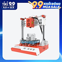 EasyThreed Mini Desktop Children 3D Printer 100*100*100mm Print Size High Precision Mute Printing with TF Card PLA
