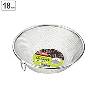 Rổ inox Echo Kinzoku rửa rau củ dùng cho nhà bếp hàng nội địa Nhật Bản