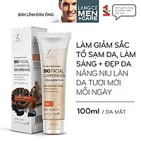PURE NATURAL GEL RỬA MẶT COLLAGEN+ ĐẸP DA 100ml - TỎI ĐEN - TRẺ HÓA DA LANGCE DÀNH CHO NAM