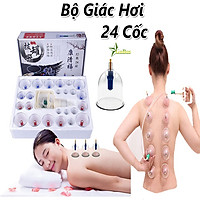 Bộ Giác Hơi Chân Không 24 Ống GoBos Không Dùng Lửa Hỗ Trợ Giải Độc Cho Cơ Thể, An Toàn Dễ Dàng Sử Dụng – Hàng Chính Hãng