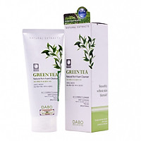 Sữa rửa mặt ngừa mụn cao cấp Hàn Quốc Dabo Green Tea 3 in 1 tinh chất trà xanh (180ml) – Hàng chính hãng.