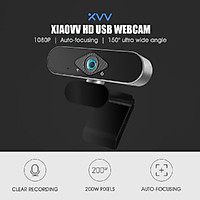 Xiaomi Youpin Xiaovv HD USB Webcam tích hợp micrô Máy ảnh tự động lấy nét không cần ổ đĩa Quà tặng cho ghi âm cuộc gọi video